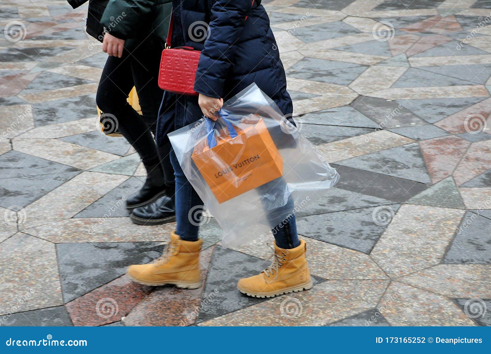 Copenhagen, Denmark. 10.May 2021, Louis Vuitton shopprs with LouisVuitton  shopping bags in anis capital. . Photo..Francis Joseph Dean/Deanpictures  Stock Photo - Alamy