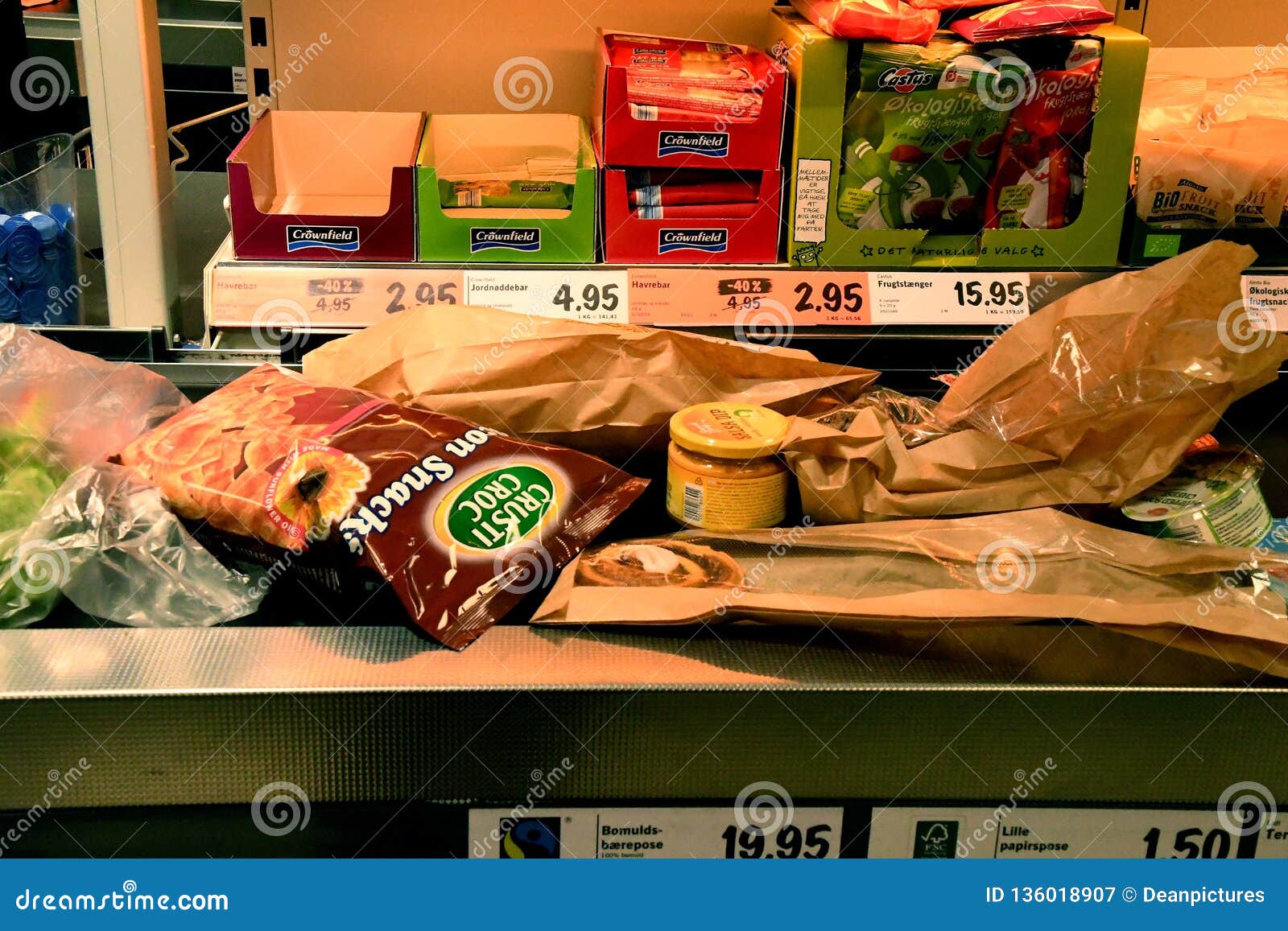 Food Grocery in German Chain in Editorial - Image of food, kacedil: 136018907