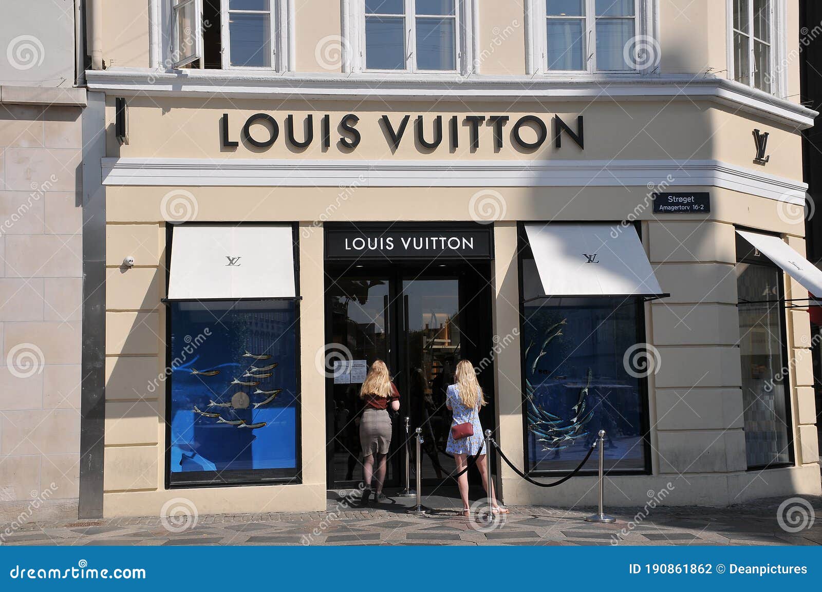 Brise Interaktion I særdeleshed Consumers Standing in Line Outside Louis Vuittons Store Editorial  Photography - Image of coronavirus, commers: 190861862