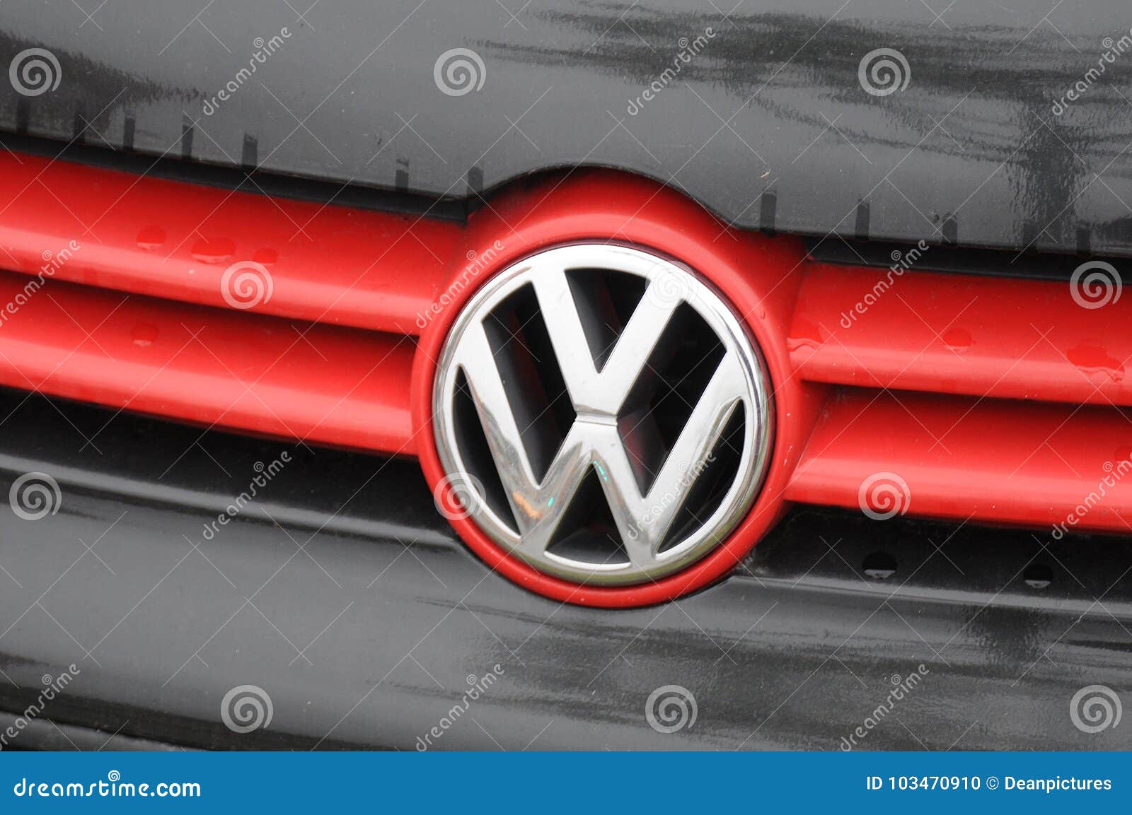 Afslut flicker samfund GERMAN VW LOGO editorial image. Image of german, wagen - 103470910
