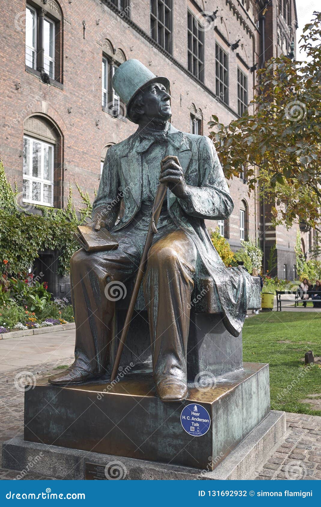 View of Statue of Hans Christian Andersen Editorial Photography - Image ...