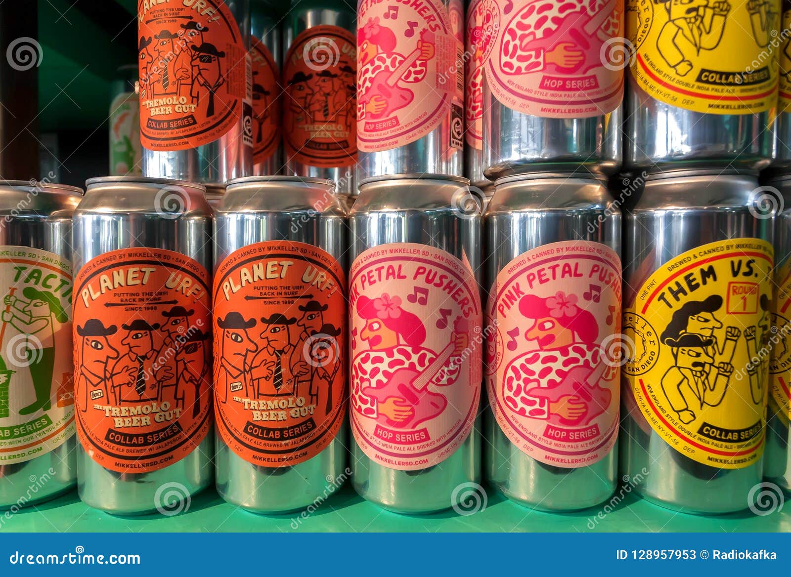 chance Polering cyklus Colorful Design of Popular Danish Beer by Mikkeller Brewery on Many Cans of  Drinks Editorial Stock Photo - Image of brew, business: 128957953