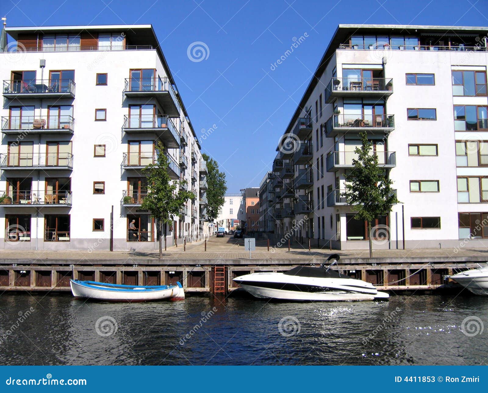Copenhagen housing area stock image. Image of denmark 4411853