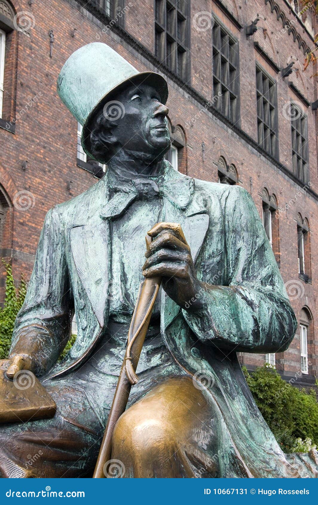 Copenhagen Statue Andersen stock image. Image of andersen 10667131