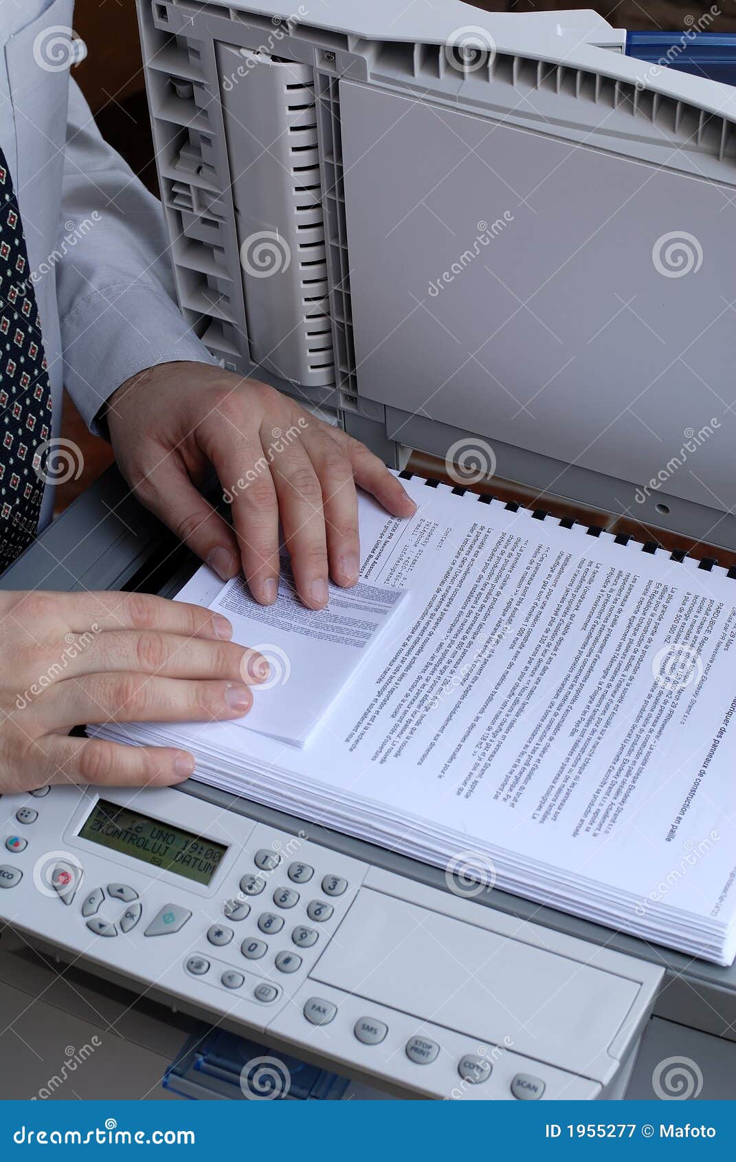 Copier stock image. Image of data, raph, monitor, network 1955277