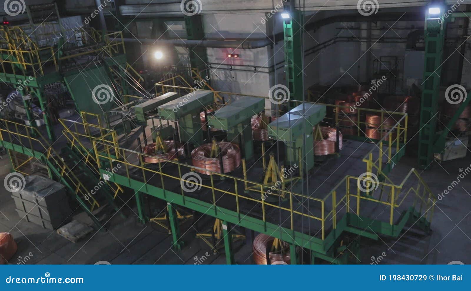Copper Cable Manufacturing Plant, General Plan Inside the Cable