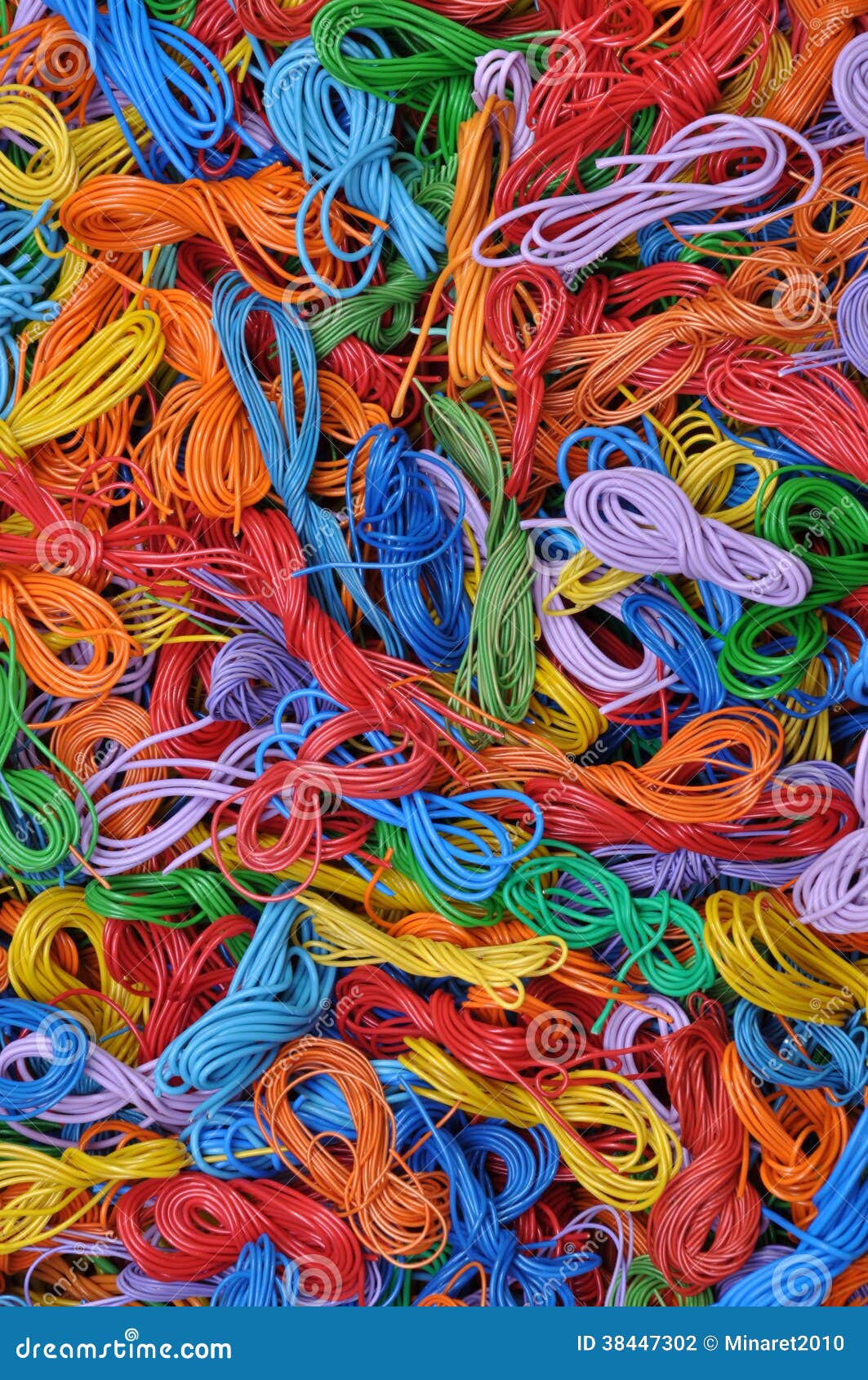 Copper Cable Scrap Recycling Stock Photo Image of energy, conductor