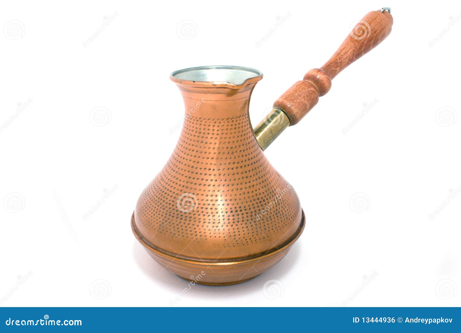 Copper cezve stock photo. Image of drink, eastern, arabica - 13444936