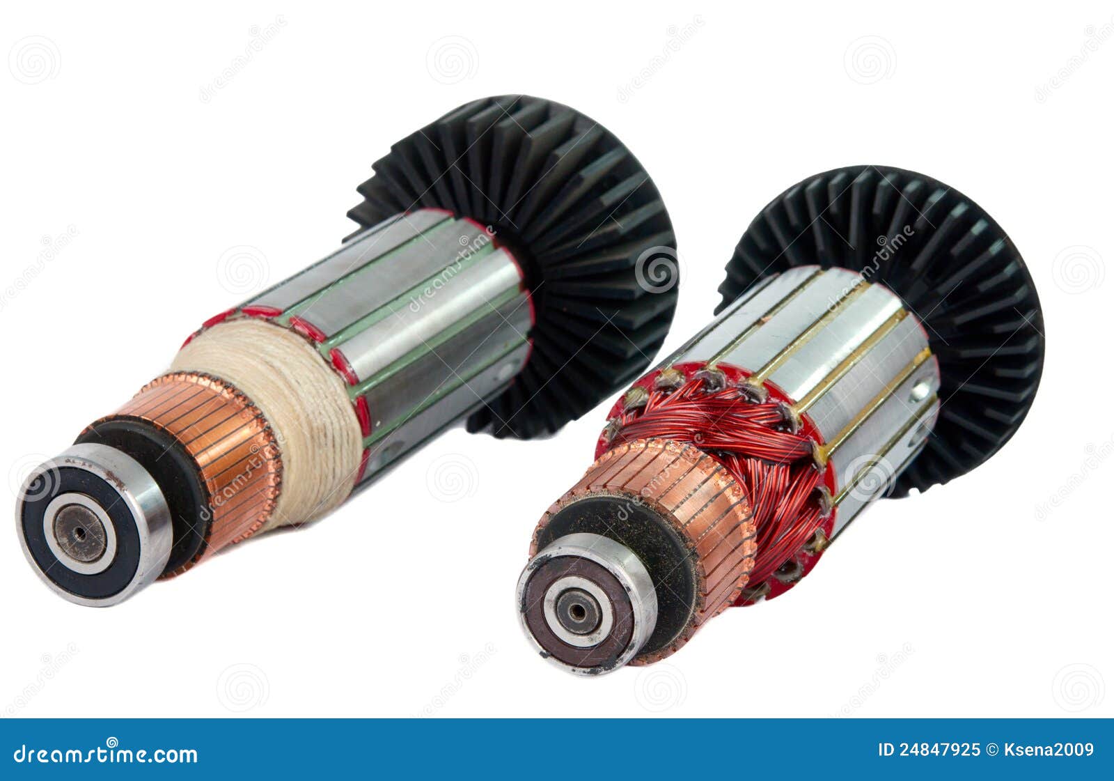Copper Coils Inside Electric Motor Stock Image Image of electro, iron