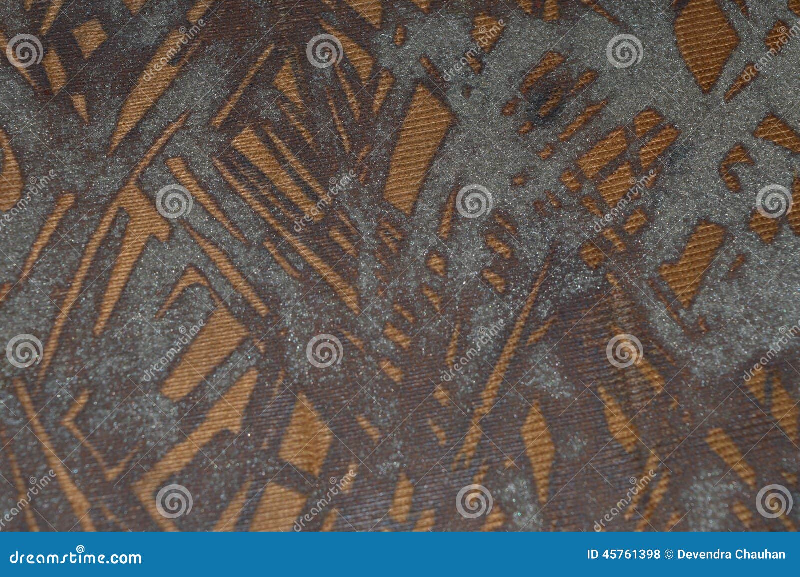 A Copper Colored Fabric Design Stock Photo Image of design, fabric