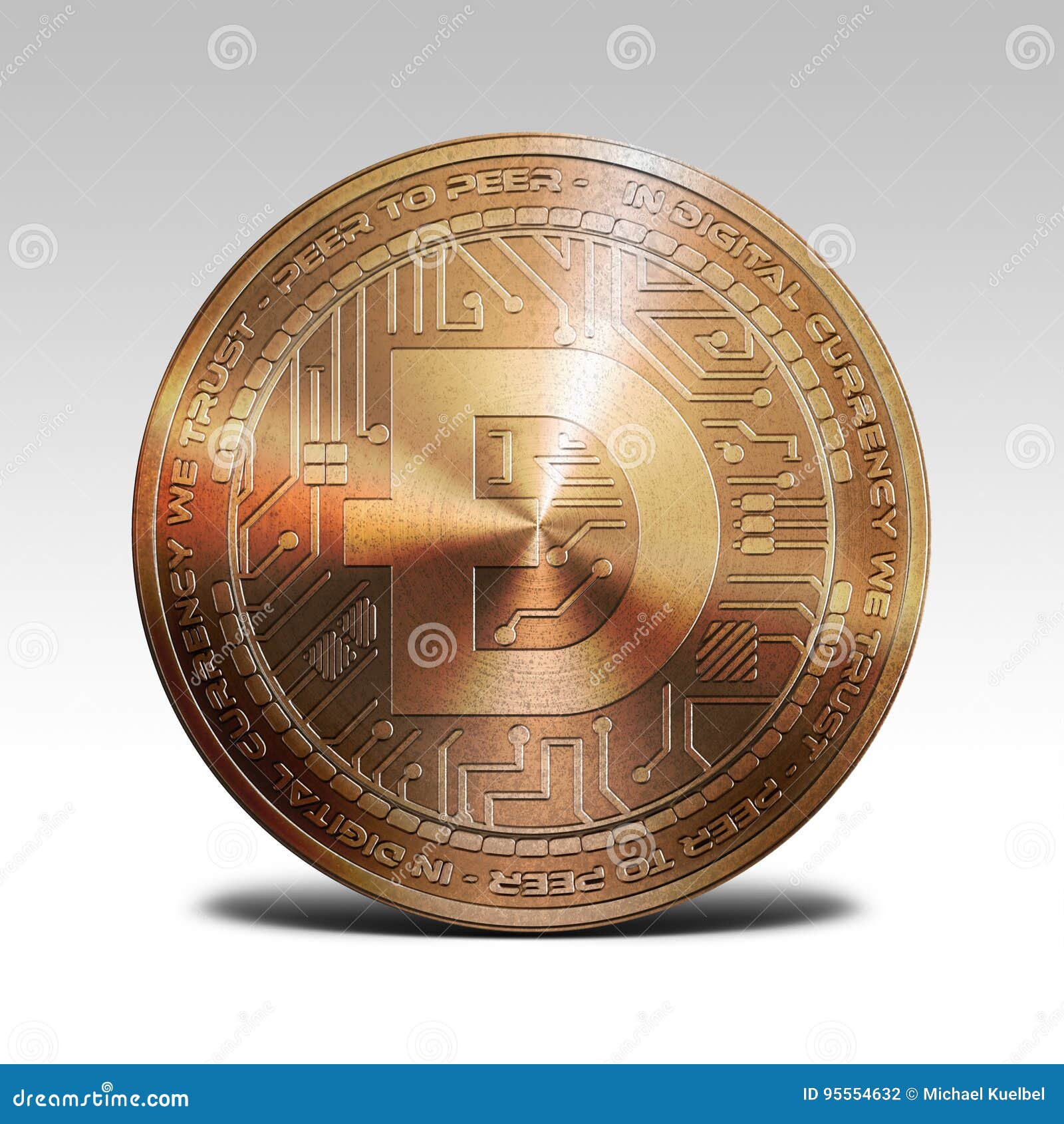 Copper Dogecoin Coin Isolated on White Background 3d Rendering Editorial  Photography - Illustration of financial, background: 95554632