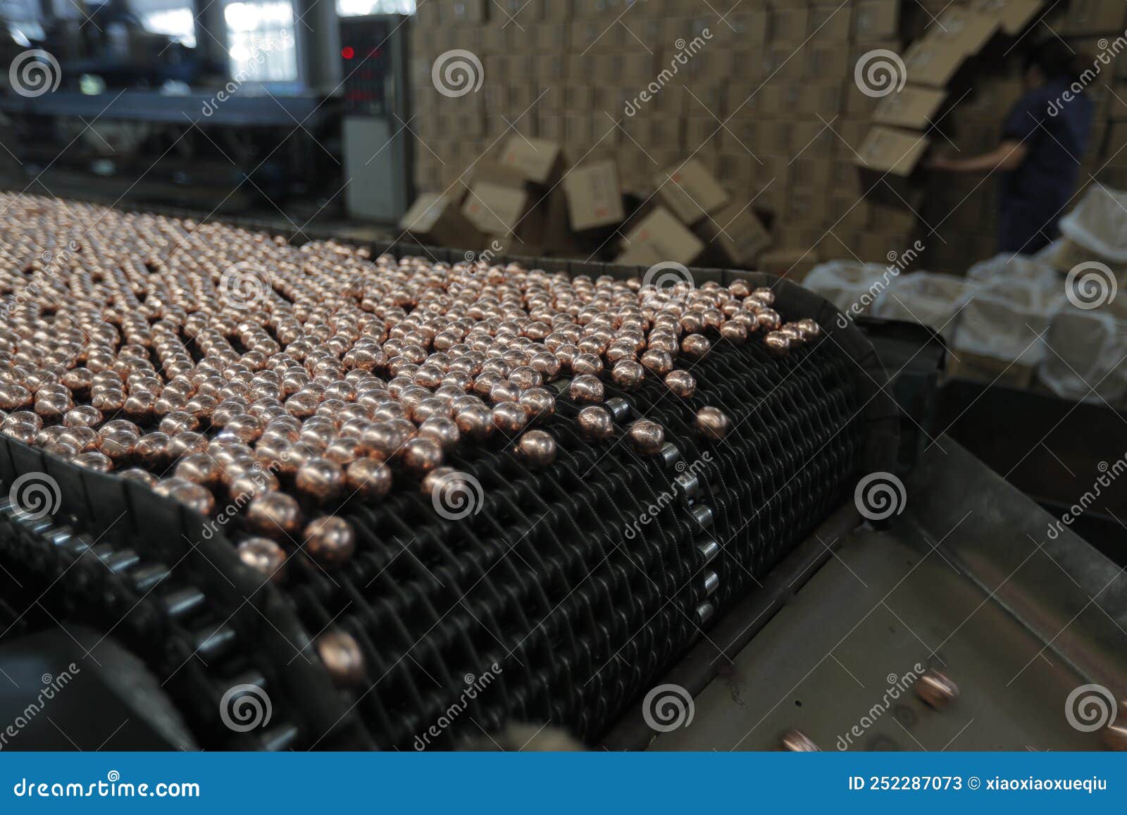 Copper Ball, Copper Column, Copper Bead Processing and Production Stock