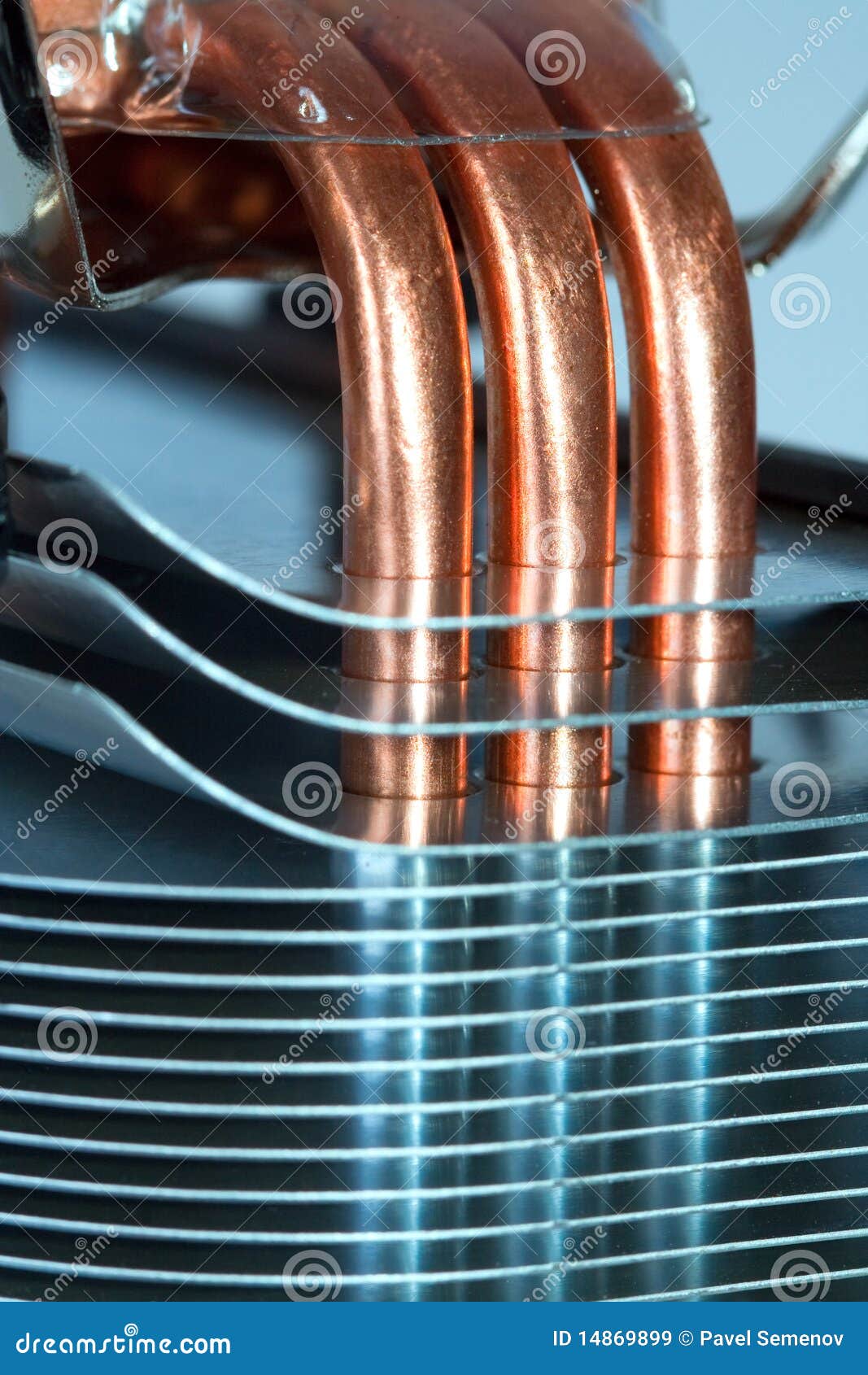Copper heatpipe stock image. Image of closeup, abstract 14869899