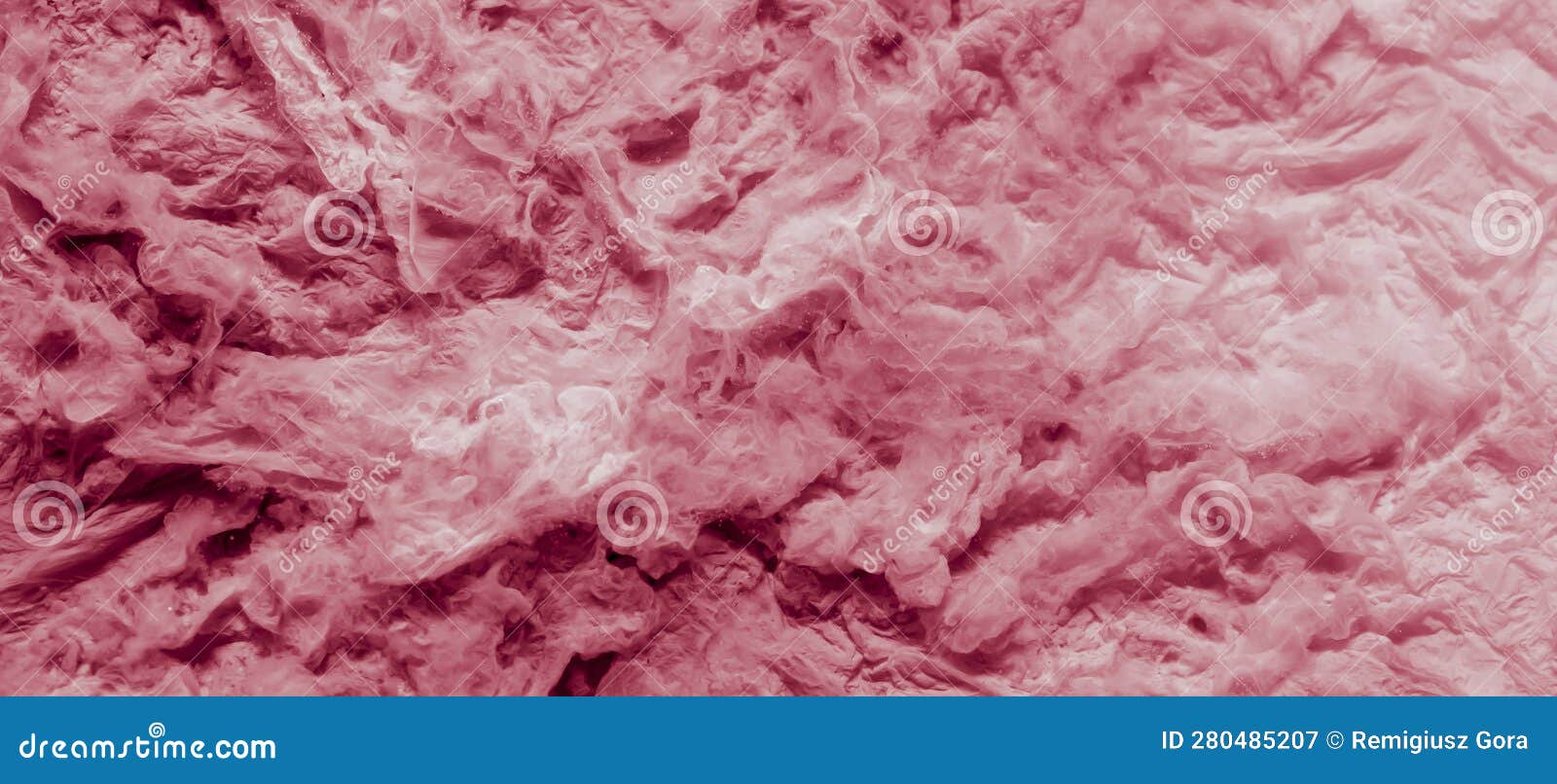 Copper Hydroxide, Abstract Background of Spherical Structures Stock