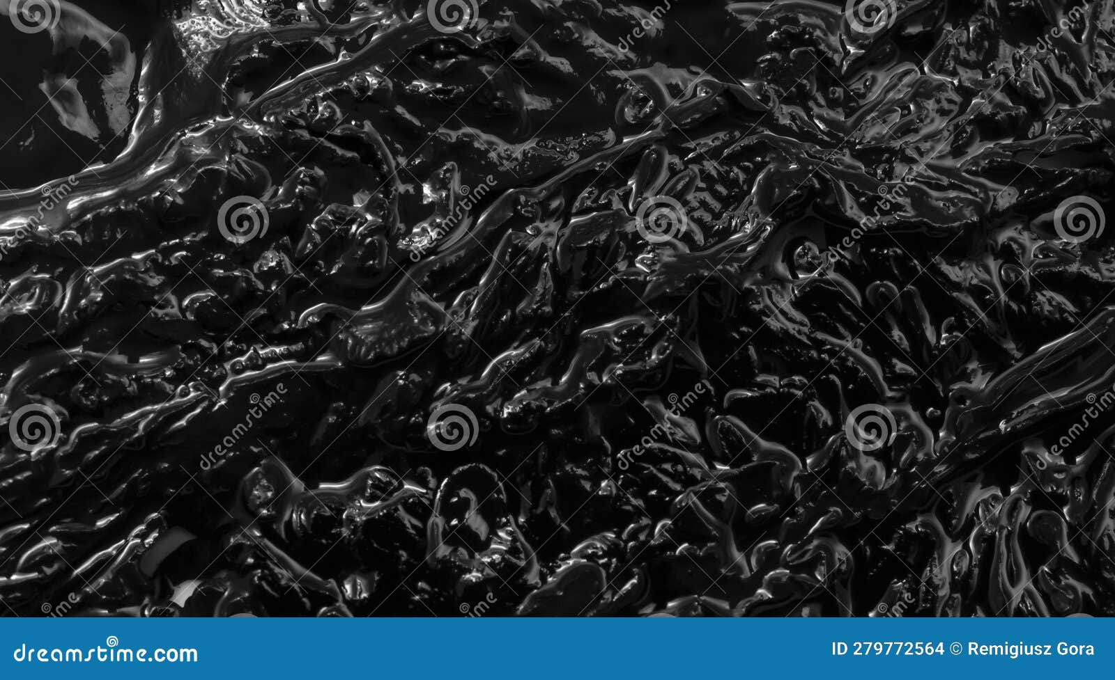 Copper Hydroxide, Abstract Background of Spherical Structures Stock