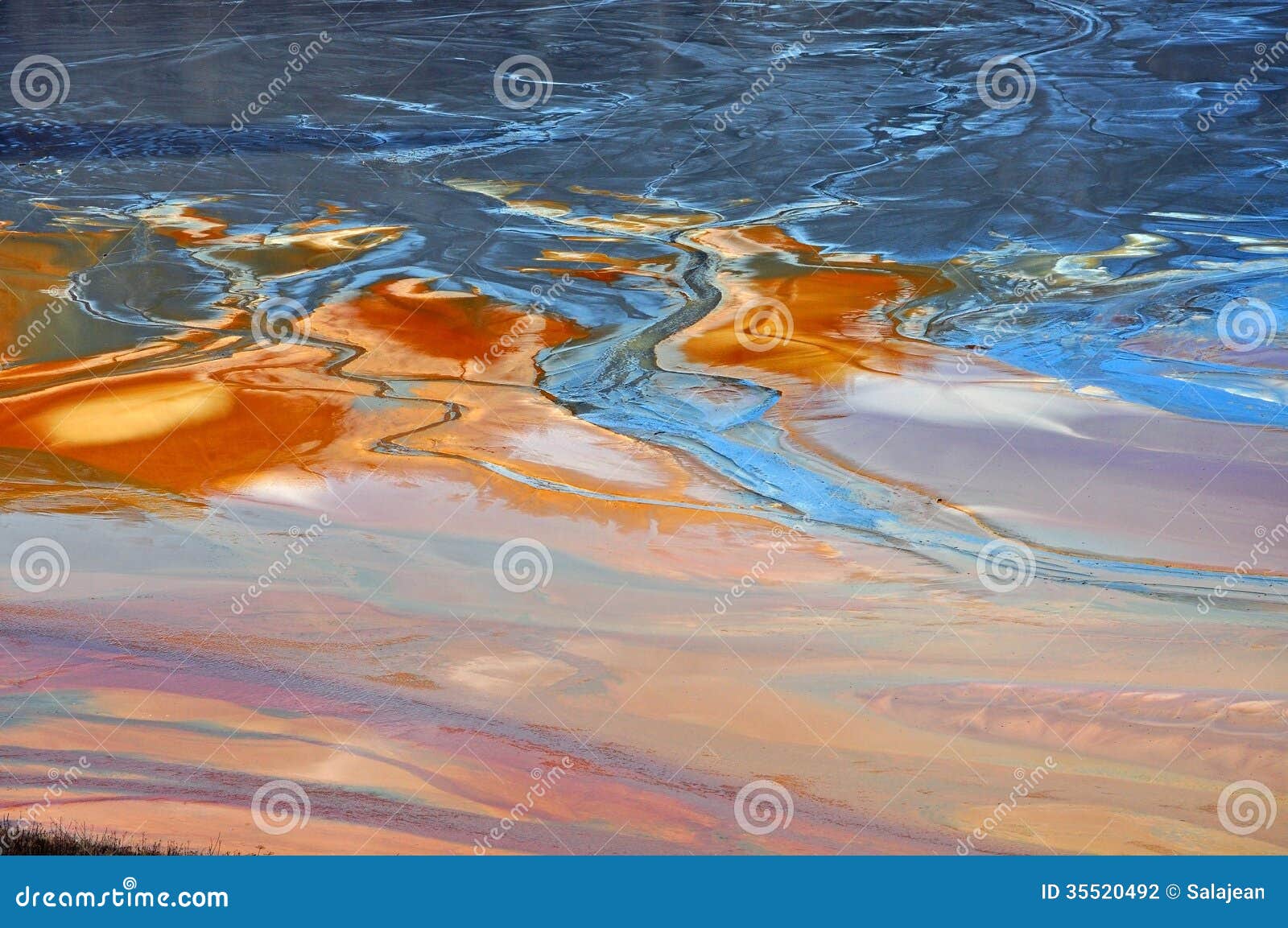 copper mine water contamination in geamana, romania