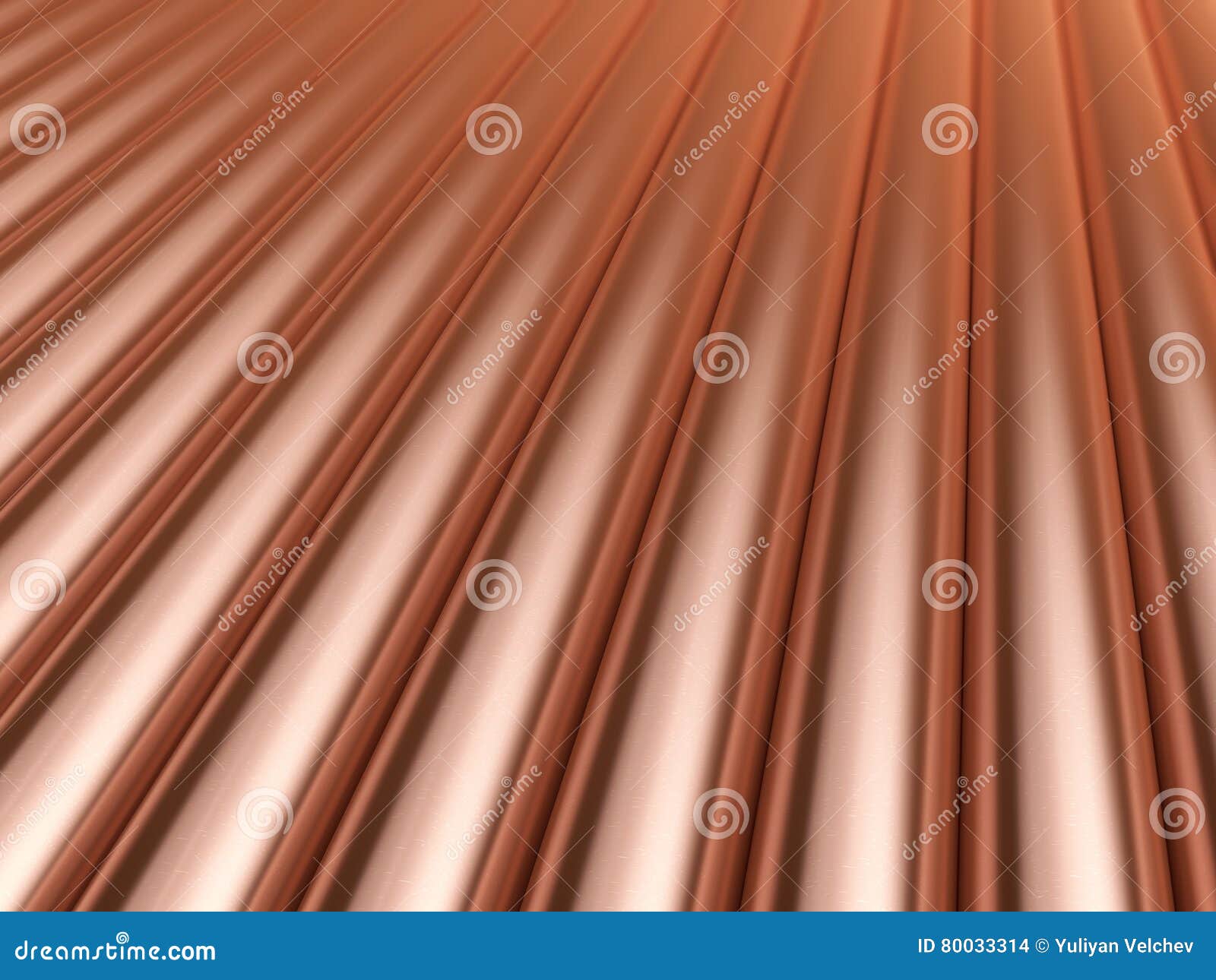 Copper pipes background stock illustration. Illustration of background