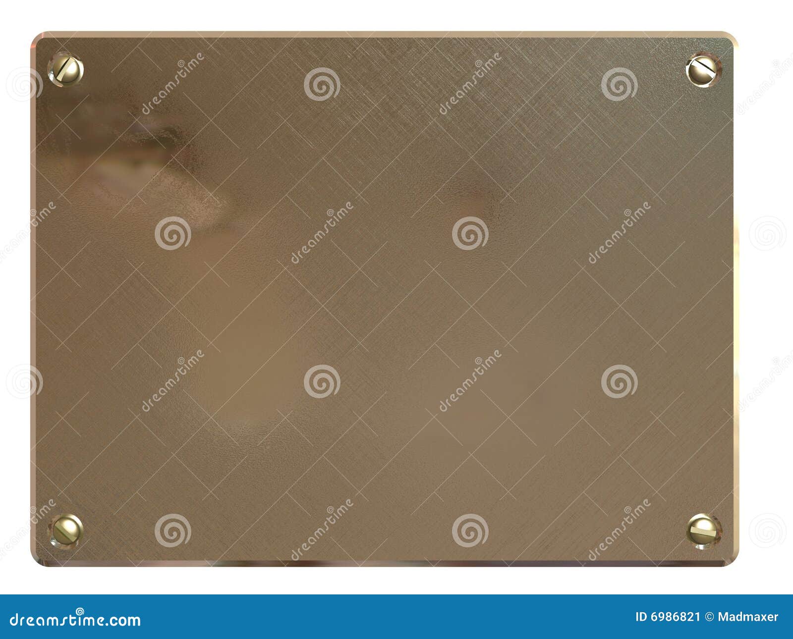 Copper Plate Stock Photo 6470292