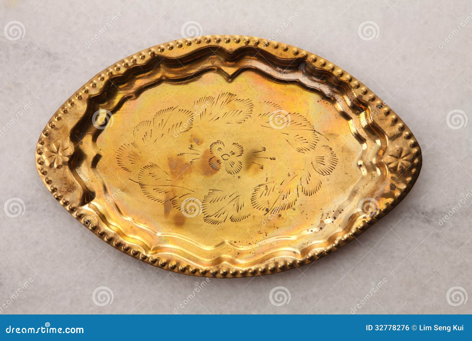Copper plate stock photo. Image of handicraft, empty 32778276