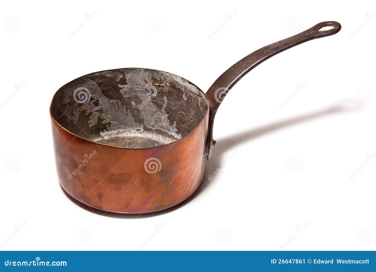 Copper pot or saucepan stock image. Image of cooking 26647861