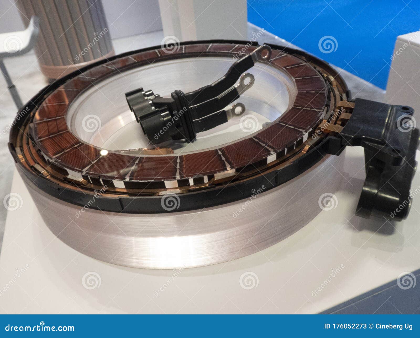 Copper rotors stock image. Image of equipment, electric 176052273