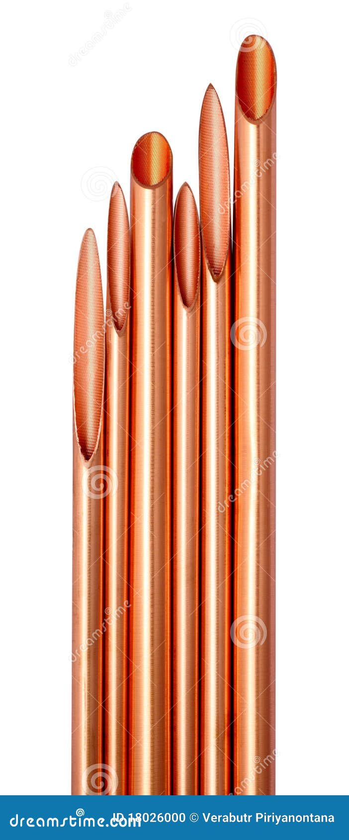 Copper Tube stock photo. Image of electricity, control 18026000