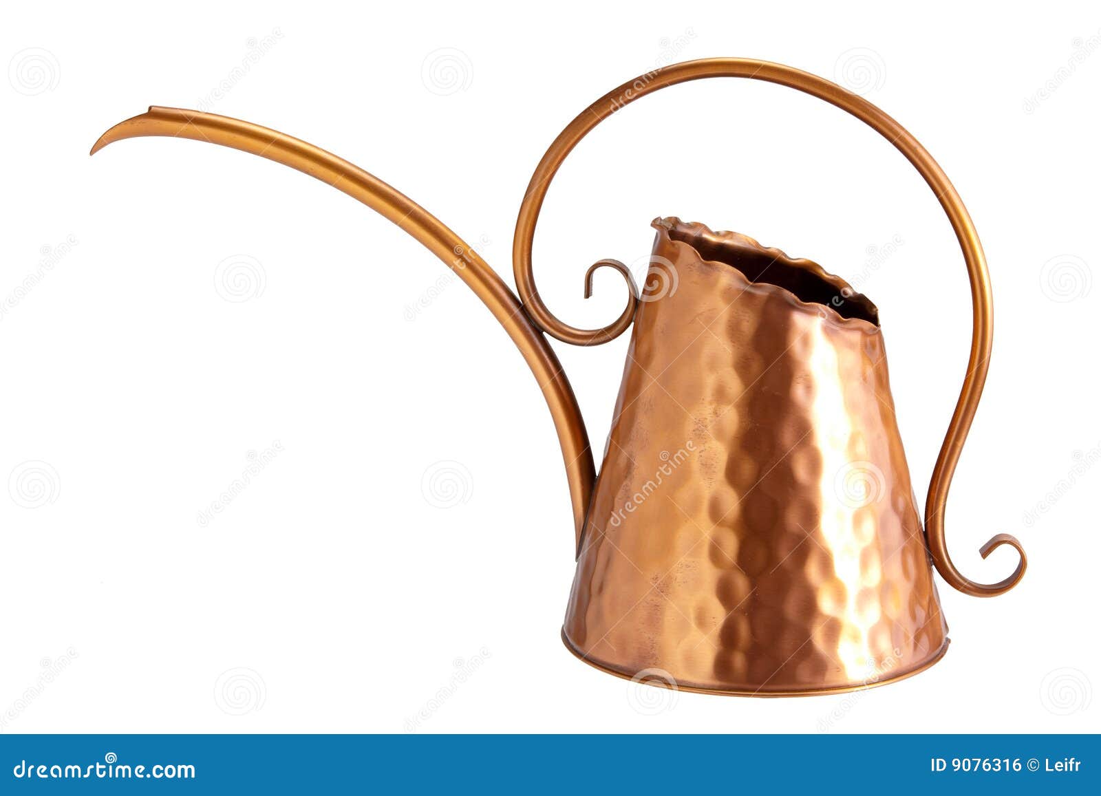 Copper Watering Can stock photo. Image of classical, object 9076316