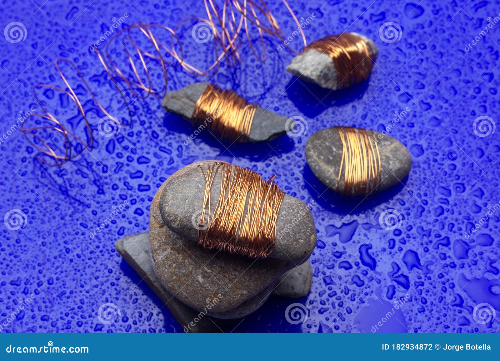 Copper Wire, Conductor of Electricity Stock Photo Image of conduit, duct 182934872