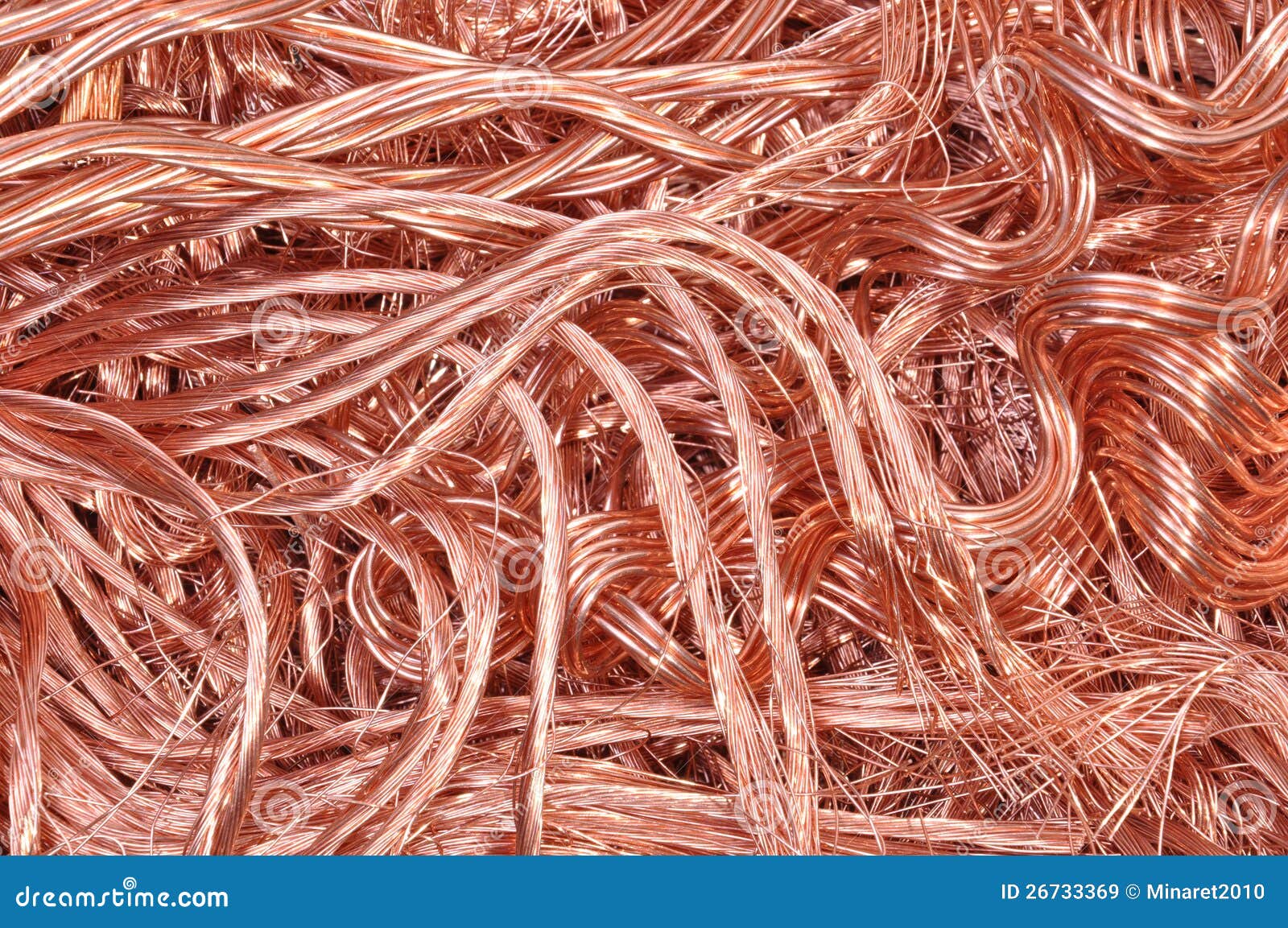 Copper Wire Raw Material Royalty Free Stock Images Image 26733369
