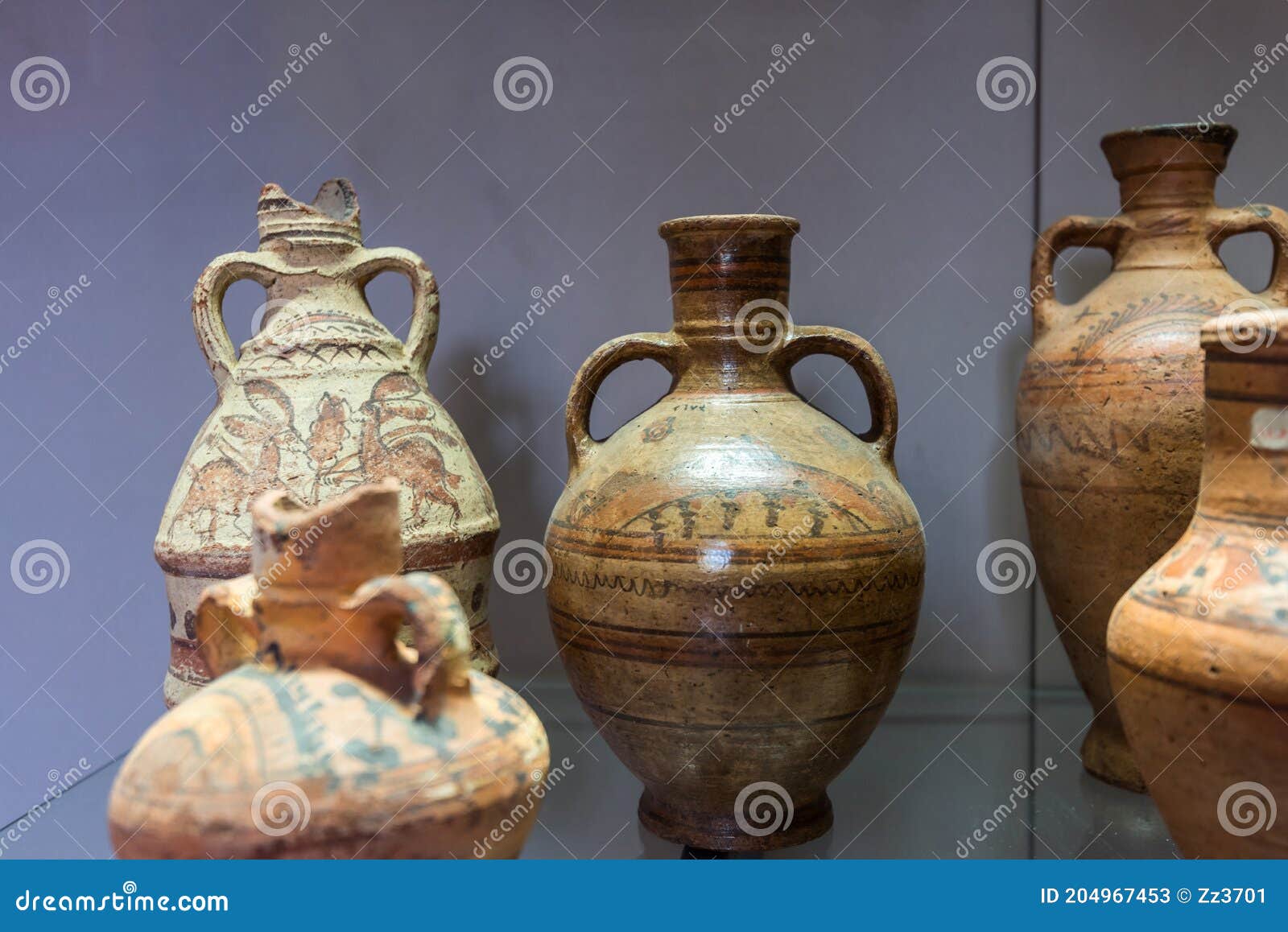 Pottery Of Artifacts In The Museum Of Egyptian Antiquities, Is Home To