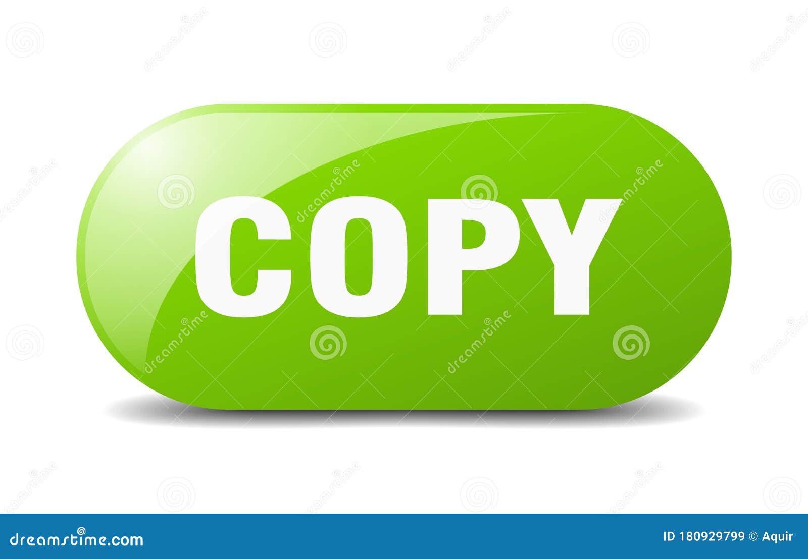 Copy Button. Copy Sign. Key. Push Button Stock Vector