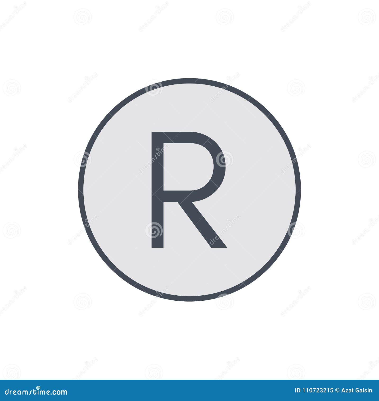 copy copyright mark registred restriction right icon