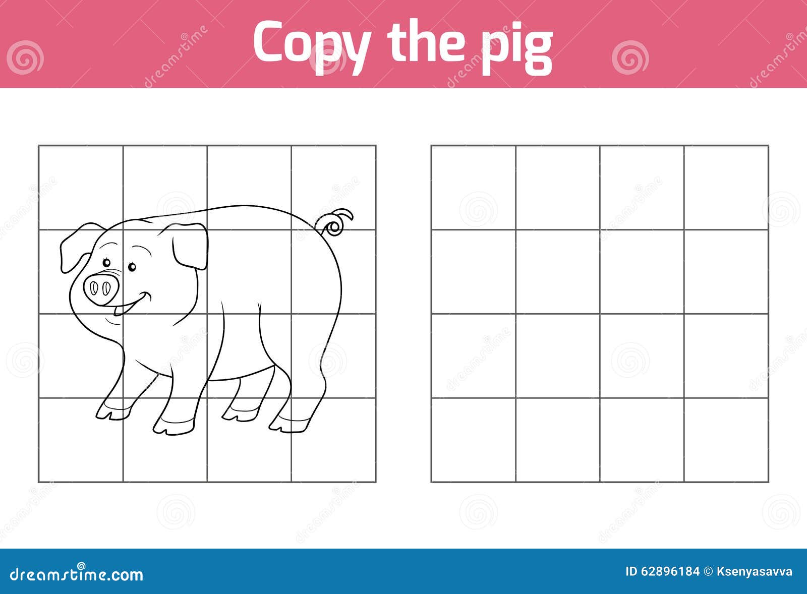 copy the picture: pig