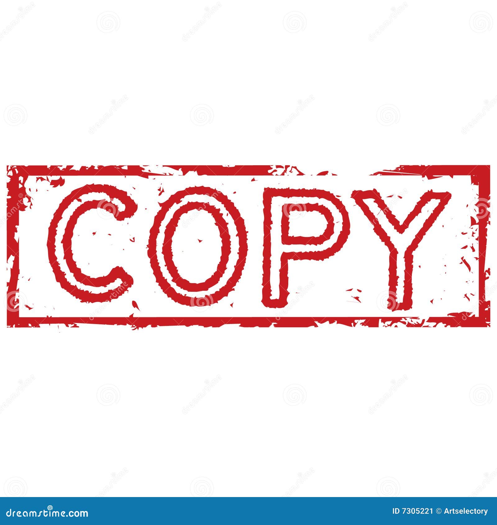 Copy Rubber Stamp Stock Illustration - Download Image Now