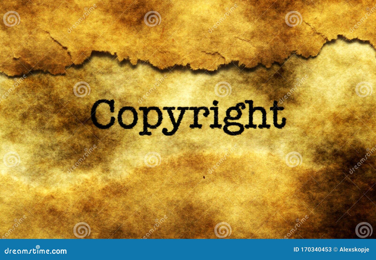 Copyright stock image. Image of online, communication 170340453