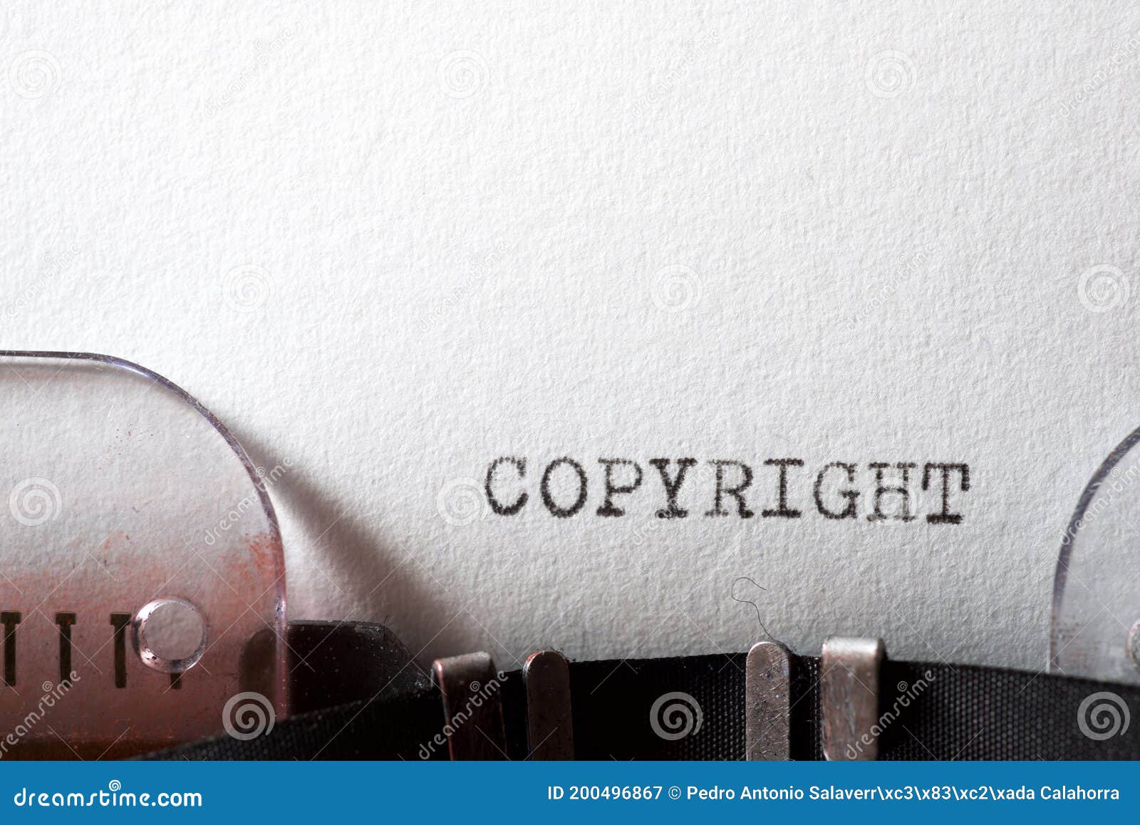 Copyright concept view stock image. Image of message 200496867