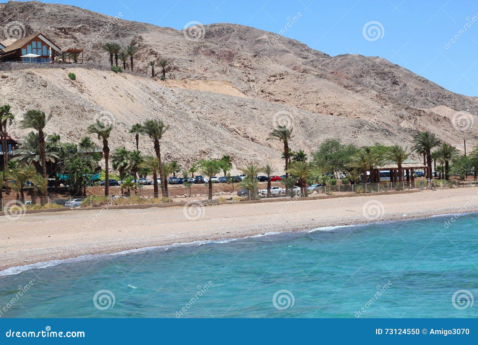 Coral Beach Nature Reserve in Eilat, Israel. Stock Photo - Image of mountain, 73124550