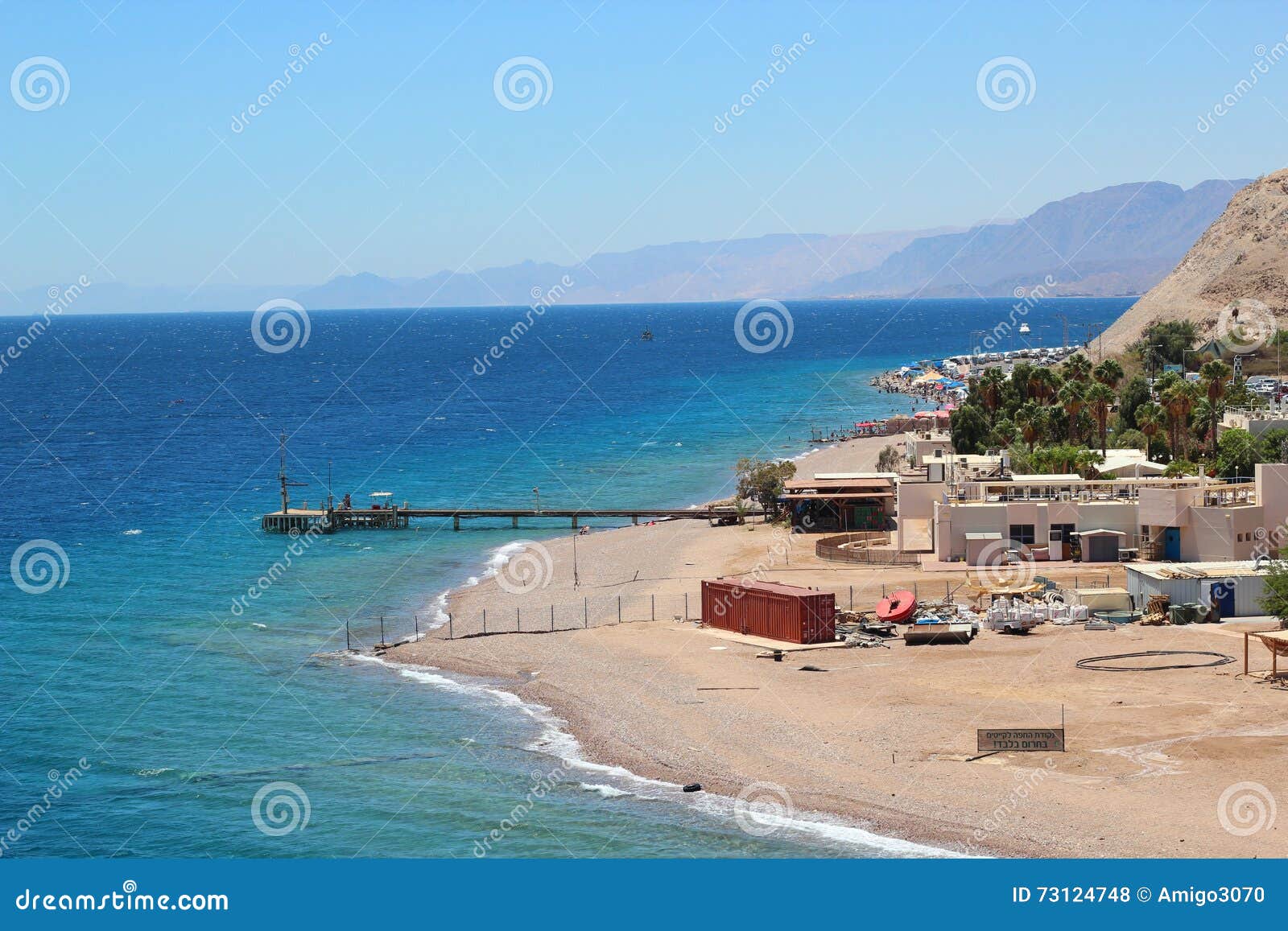 Coral Beach Reserve in Eilat, Stock Photo Image of attraction, 73124748