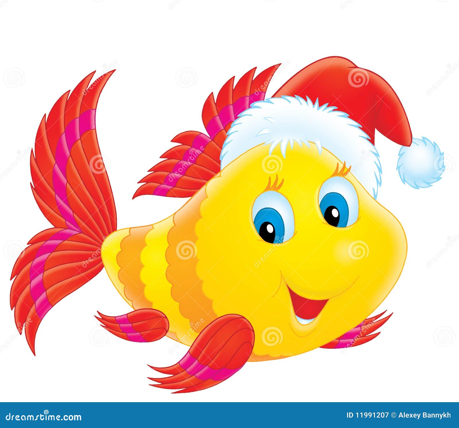 free christmas fish clipart - photo #4