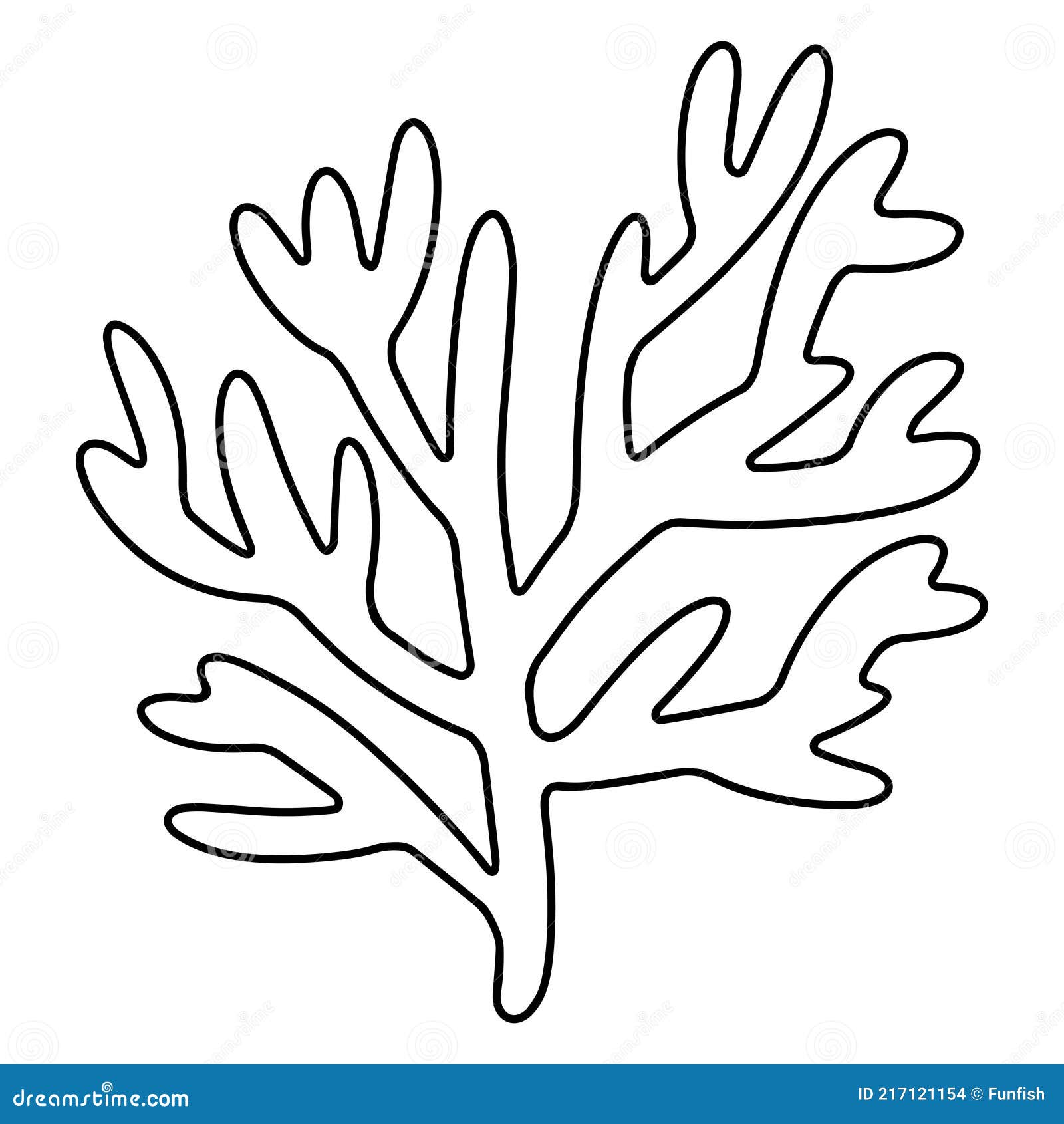 coral-hand-drawn-doodle-stock-vector-illustration-stock-vector