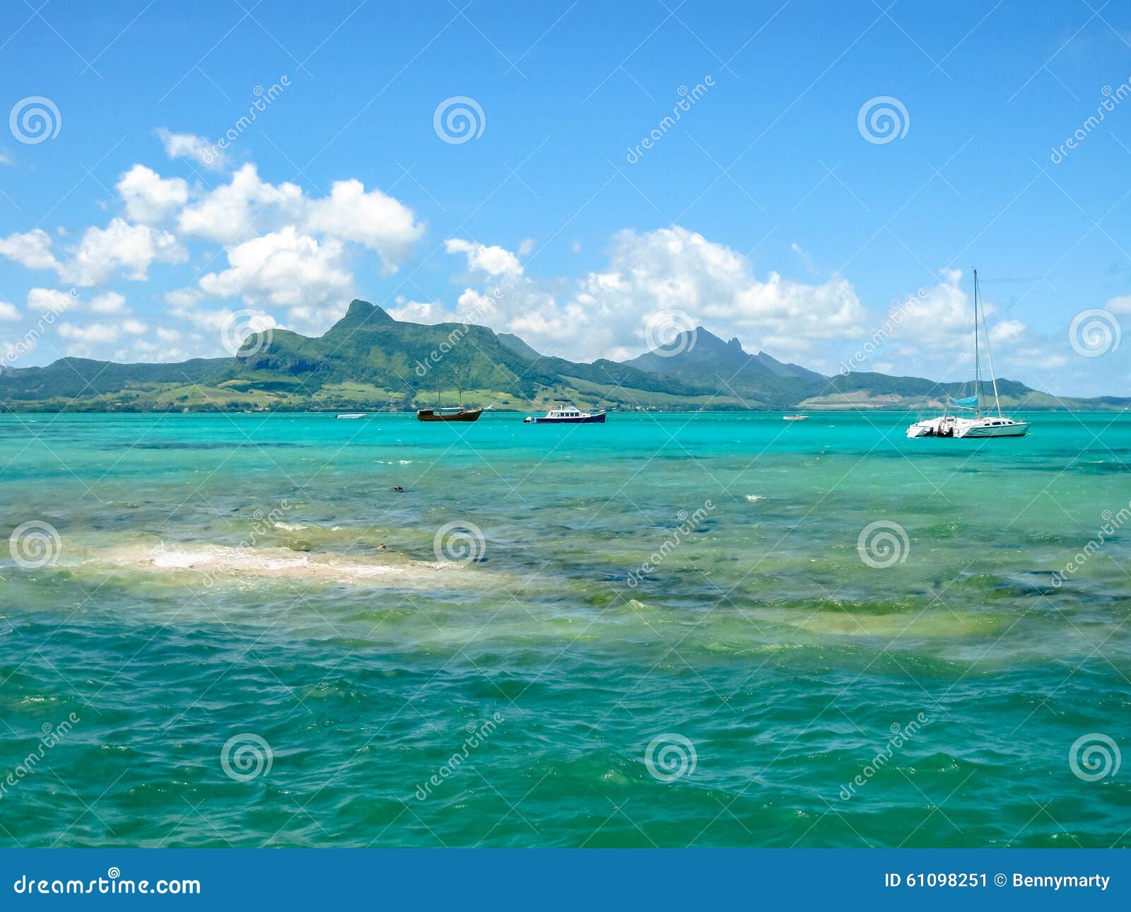 coral island aigrettes mauritius
