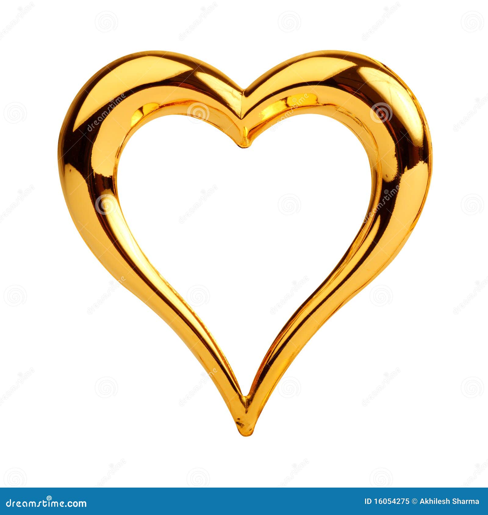 Contratar táctica Desigualdad Corazón de oro imagen de archivo. Imagen de objeto, enclavamiento - 16054275