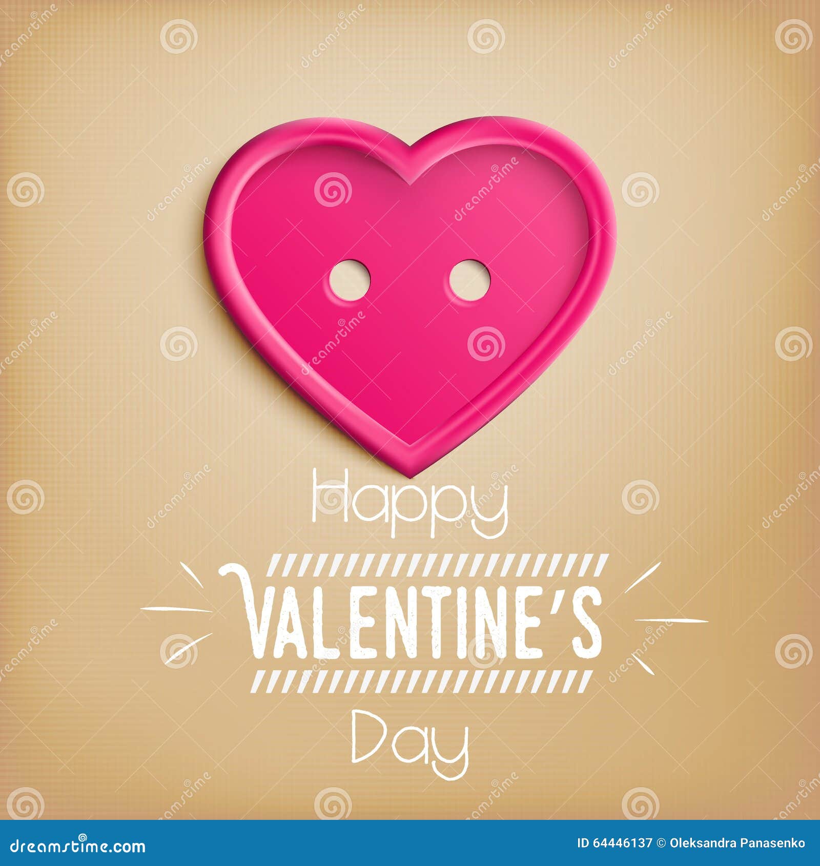 Corazón Para El Día De Tarjeta Del Día De San Valentín (14 De Febrero)  Ilustración del Vector - Ilustración de textil, decorativo: 64446137