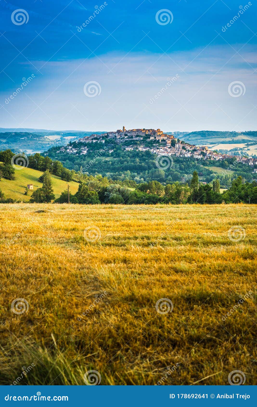 cordes-sur-ciel, southern france