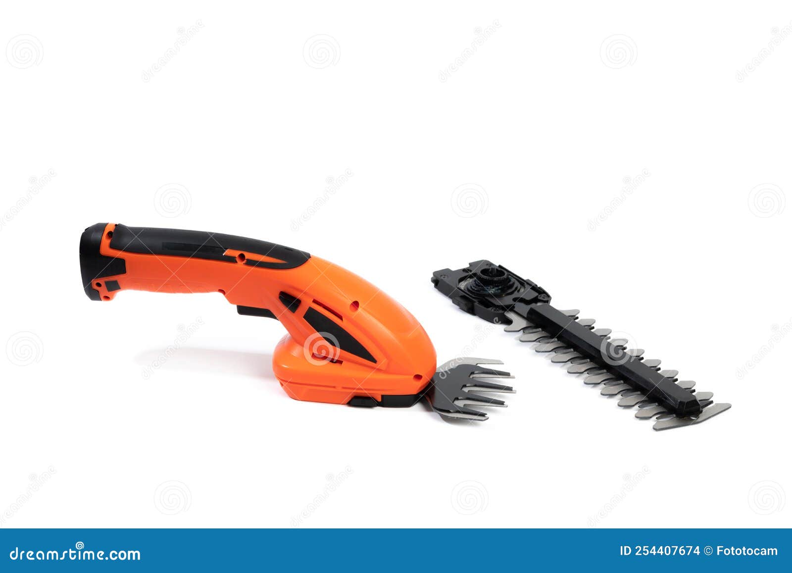 Cordless Garden Shears Garden Maintenance Tool Image Stock Photo