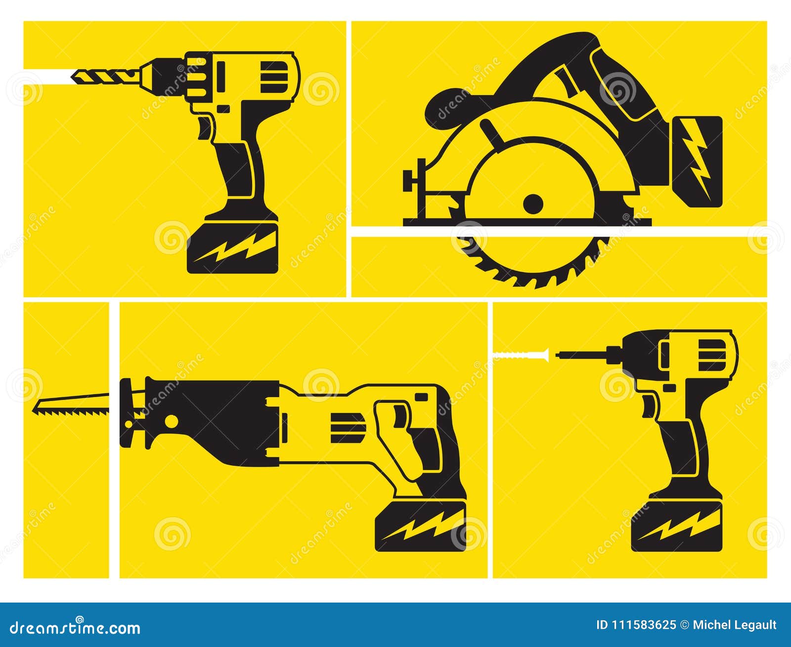 power tools background