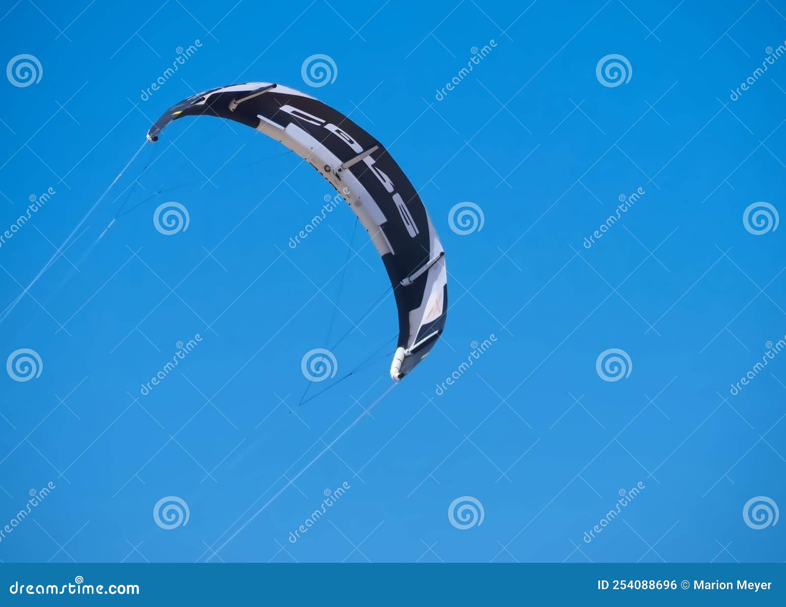 Core Kite Surfing Umbrella at the Blue Sky Editorial Photo Image of