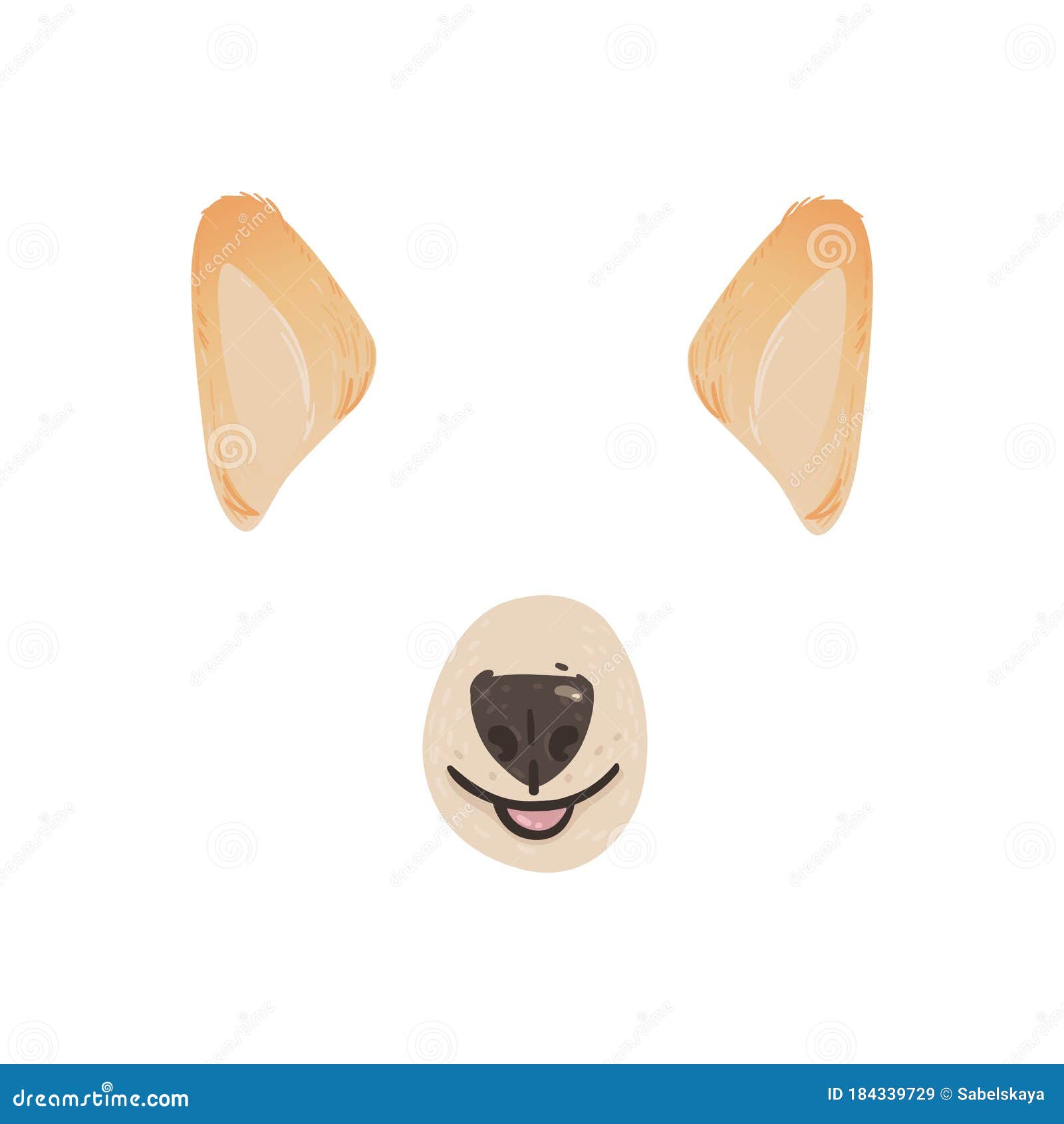 Corgi Dog Mask Filter for Funny Selfie, Cartoon Animal Effect for Phone App, Shiba Inu Pet Ears and Nose Stock Vector - Illustration of application, flat: 184339729 Corgi Dog Mask Filter for Funny Selfie, Cartoon Animal Effect for Phone App, Shiba Inu Pet Ears and Nose Stock Vector - Illustration of application, flat: 184339729