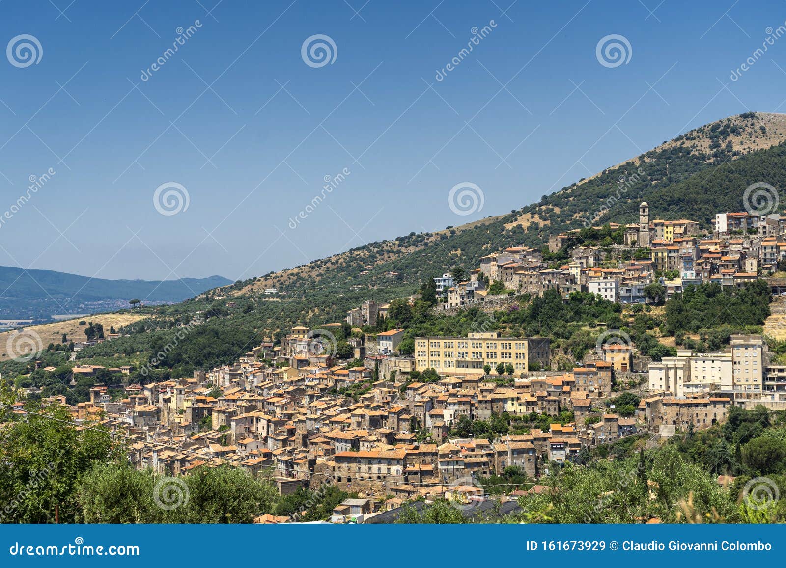 Cori, Historic Town in the Latina Province Stock Image - Image of cori ...