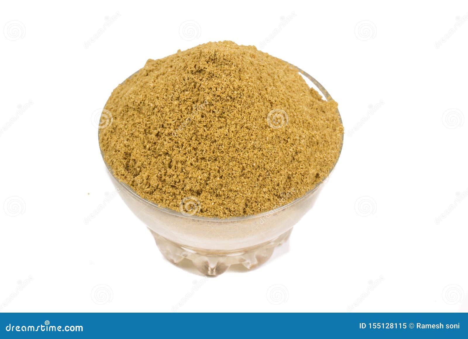 Coriander Powder with Seeds Stock Image Image of food, green 155128115